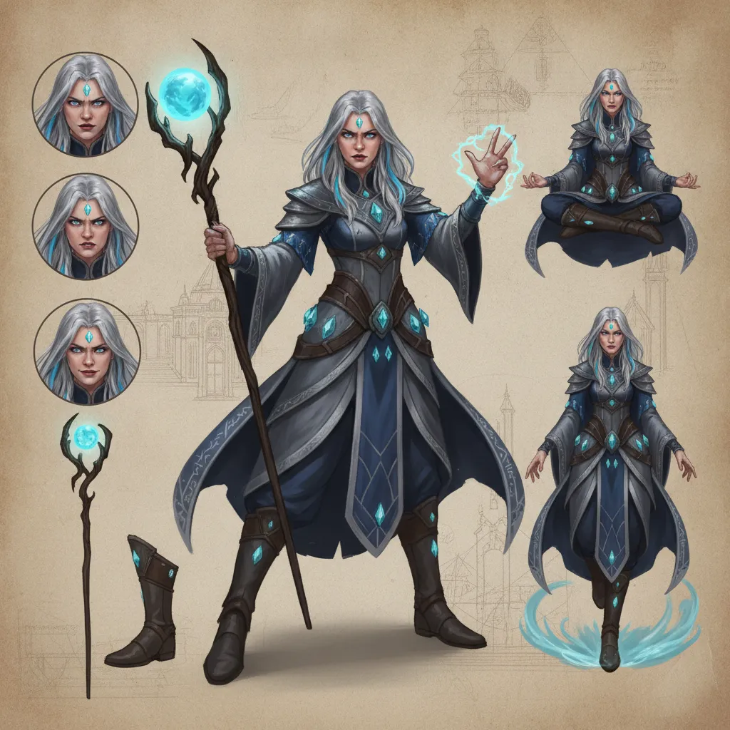 Reference Sheet generated on the Loometo canvas